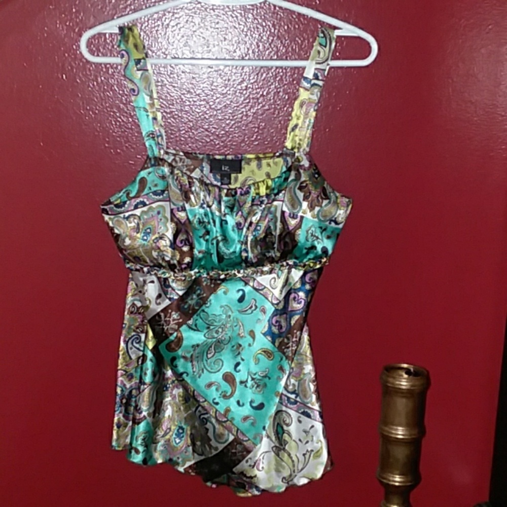 Silky cami top multi color XL